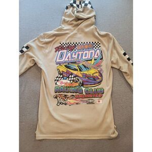 Fresh Laundry Daytona Racing Club Long Sleeve‎ Thermal Hoodie Shirt Japan *READ*
